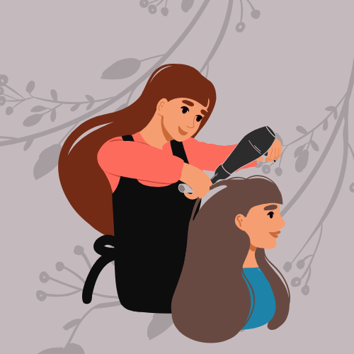 does a blow dryer brush damage hair?